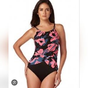 Magicsuit Flower Bomb Lisa One Piece Underwire Swimsuit Womens 10 NWT